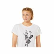 Dames-T-shirt Asics Sakura Flower
